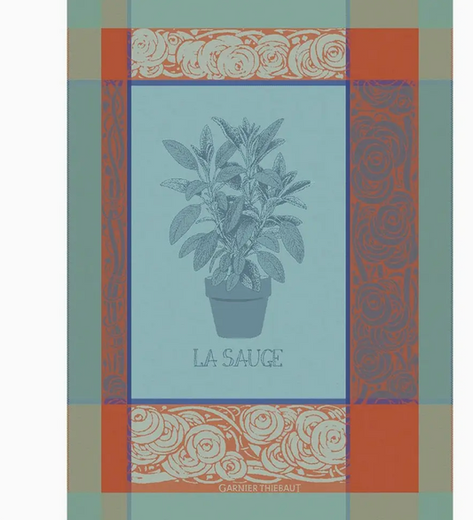 La Sauge Givre Kitchen Towel