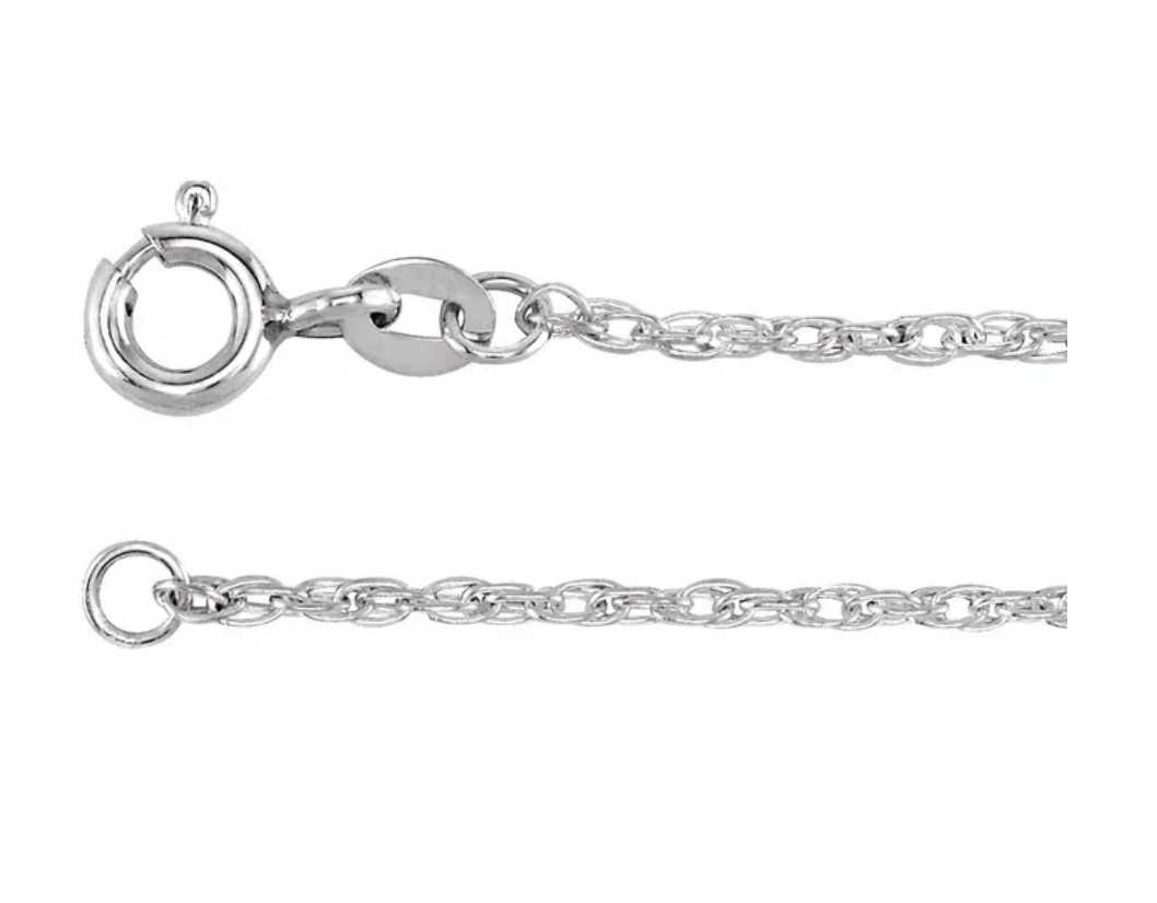 .925 3.2mm Solid Rope Chain