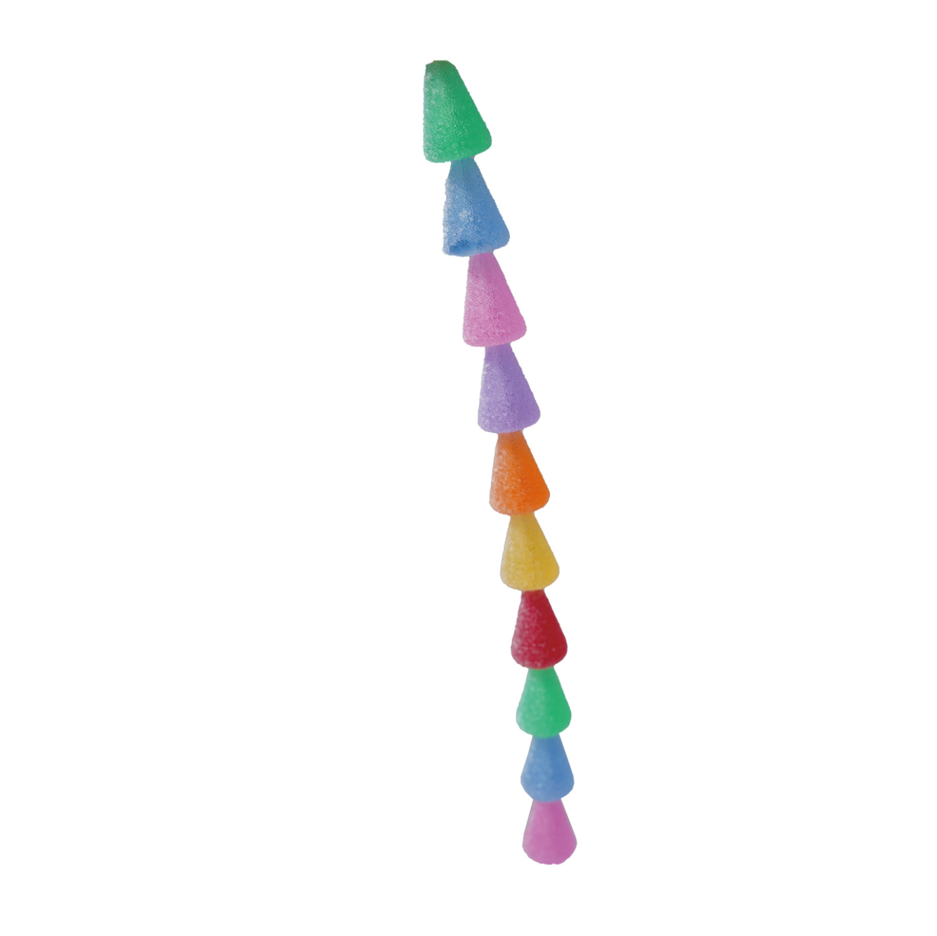 72"L x 3/4"H Plastic Gumdrop Garland
