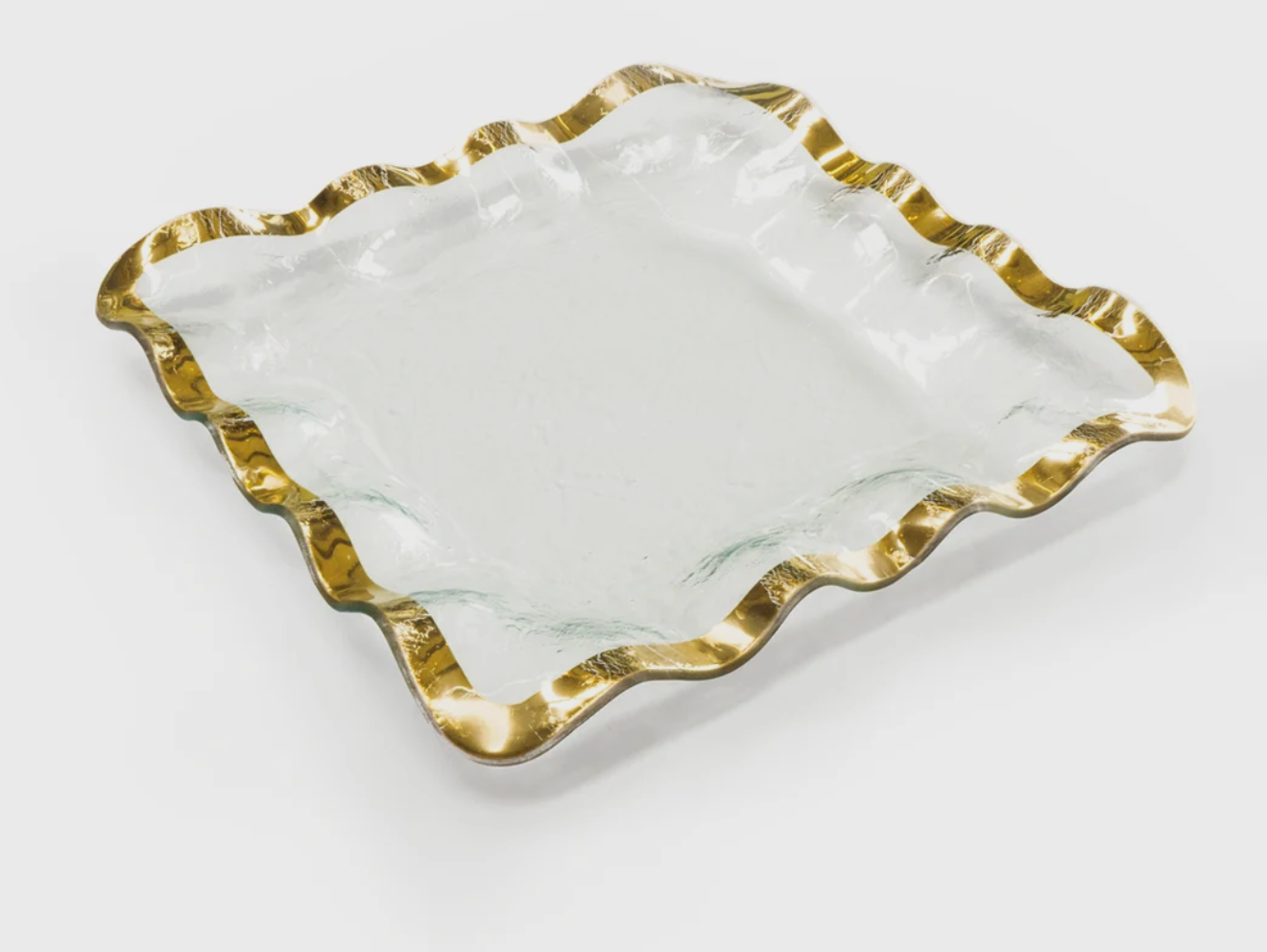 Ruffle Square Tray