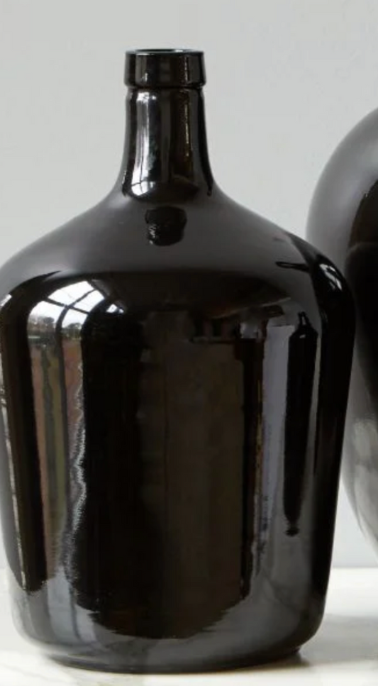 Black Small Demijohn