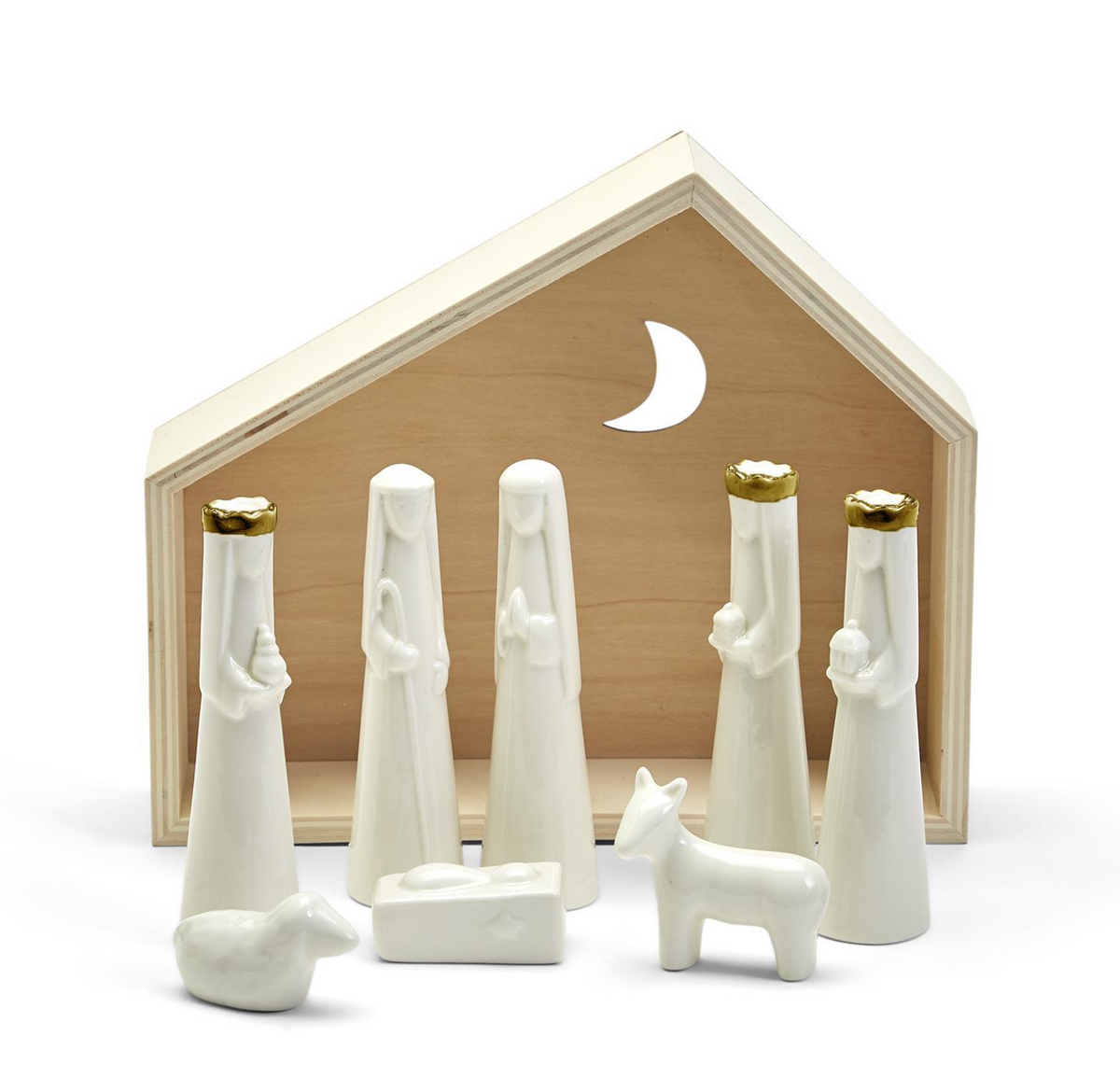 Joy to the World Nativity Set 9pc