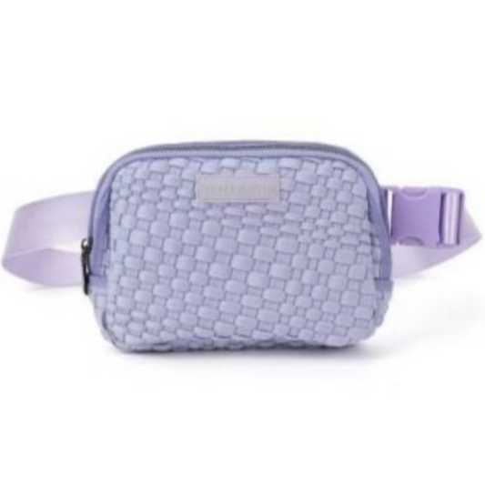Woven Belt Back Lilac
