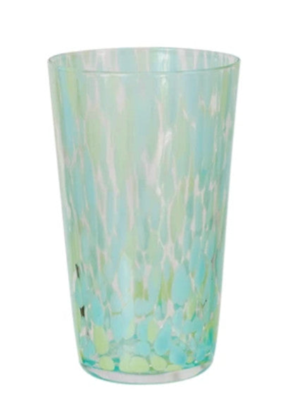 14 oz. Blown Confetti Drinking Glass