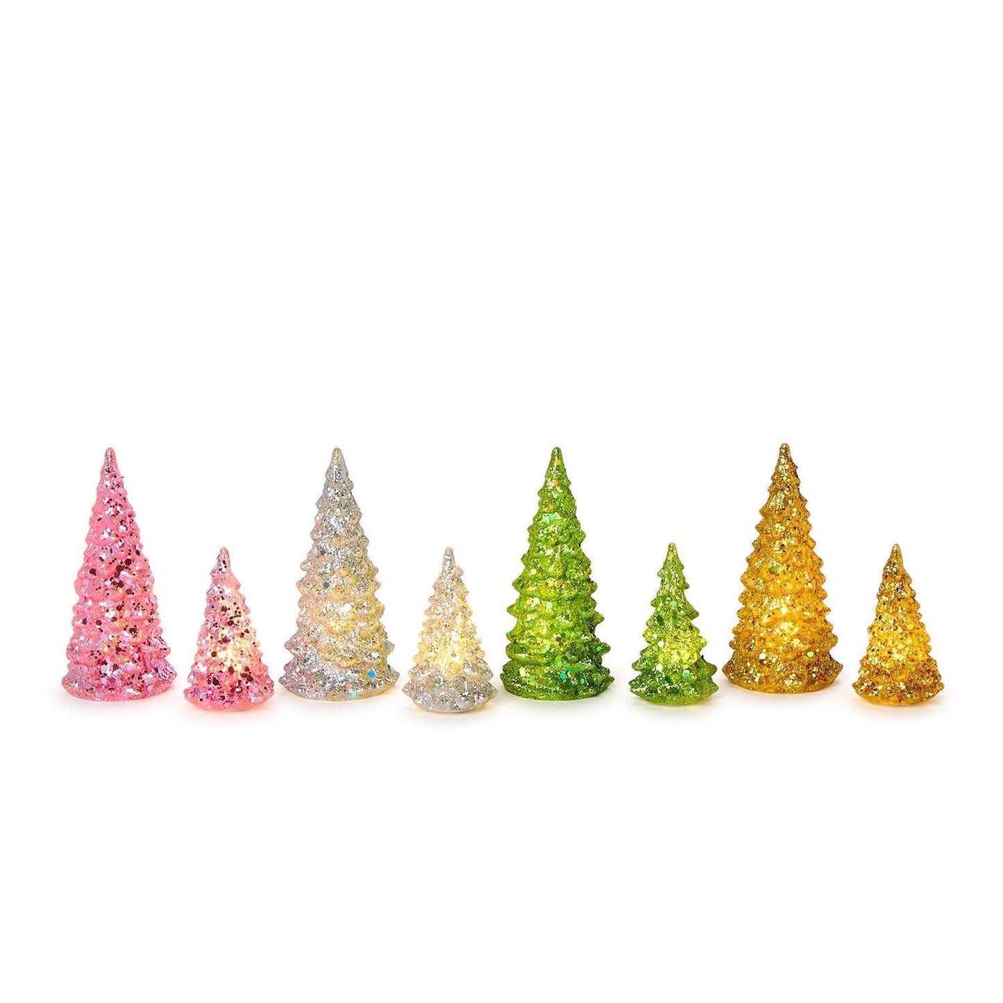 Small Glitter Light Up Tree