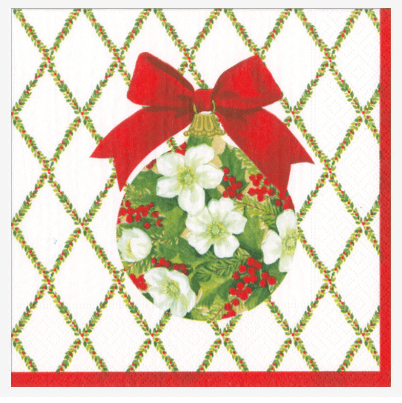Ornament and Trellis Cocktail Napkins