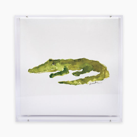 Animal Acrylic Shadow Box Canvas