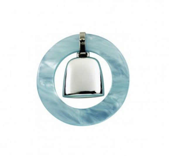 Salisbury Sterling Blue Teething Ring