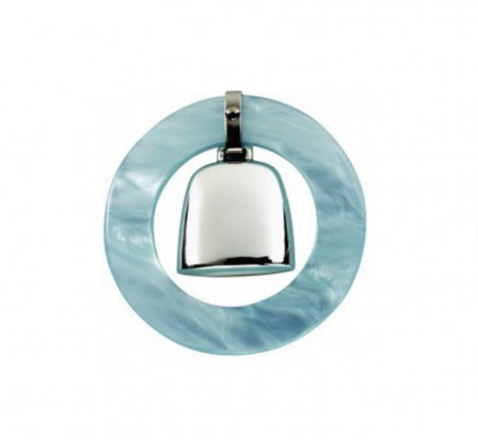 Salisbury Sterling Blue Teething Ring