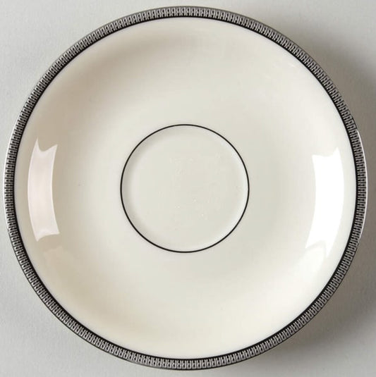 Tuxedo Platinum Saucer