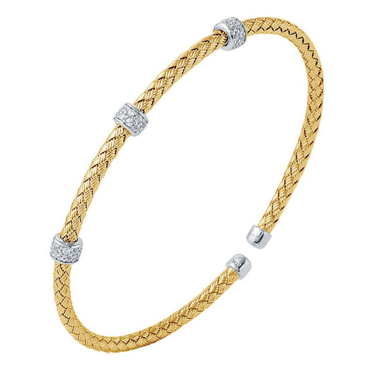 Charles Garnier - 3 stone cuff