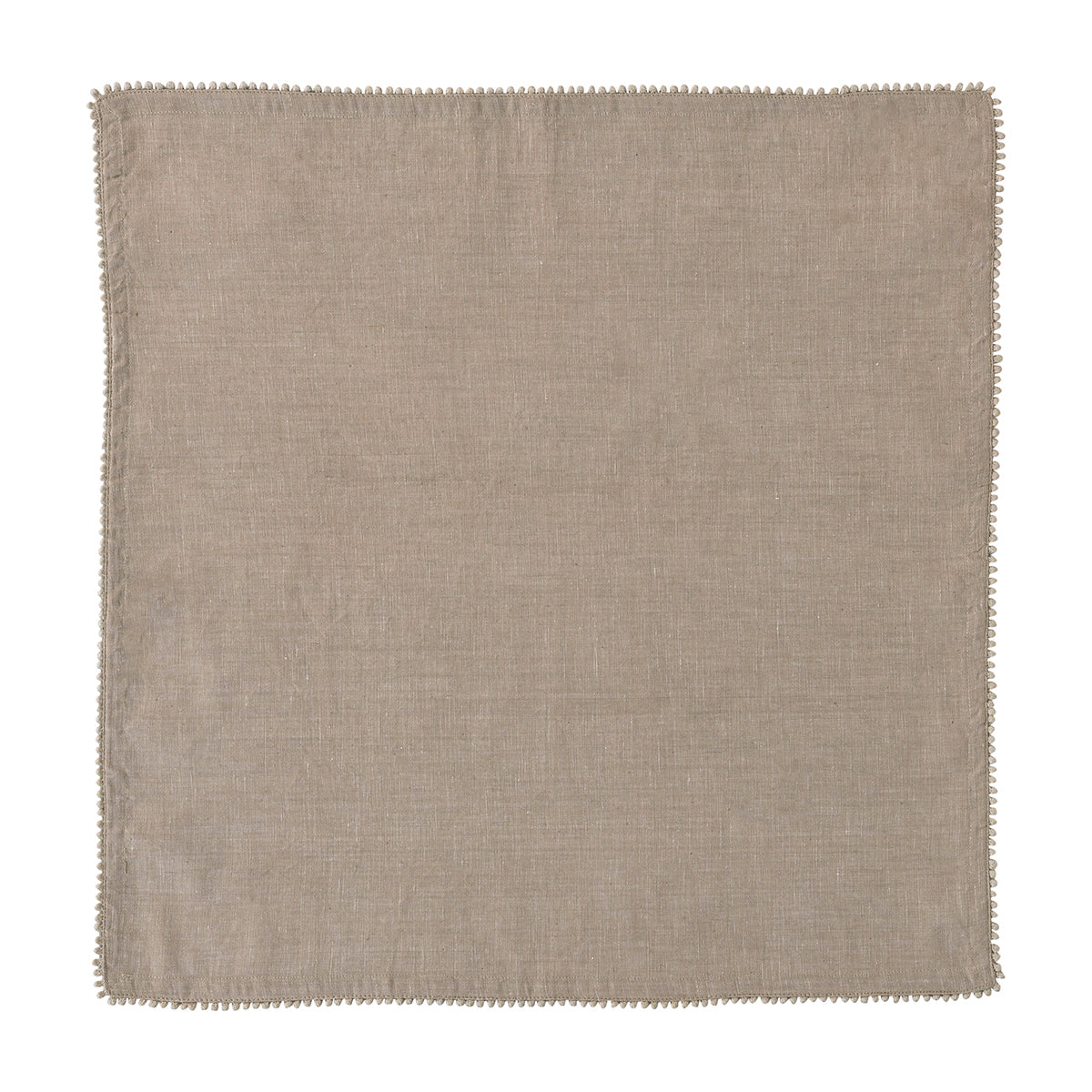 Berry Trim Napkin- Flax (Set of 4)