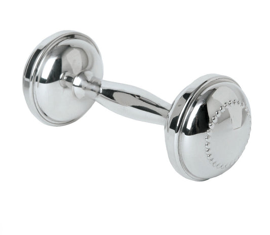 S.P Pewter D. Rattle w/ Bead