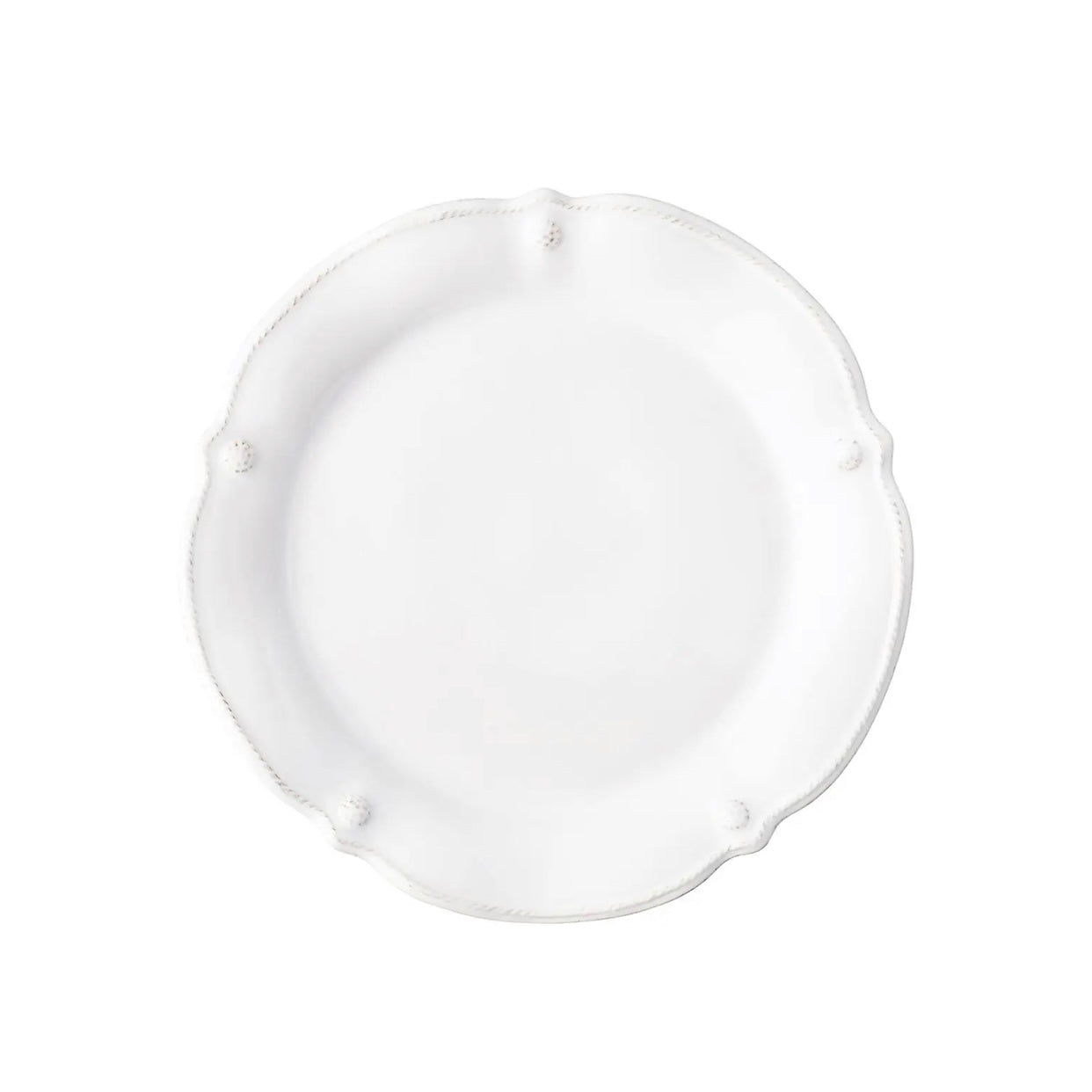 Berry & Thread Whitewash Flared Dinner Plate
