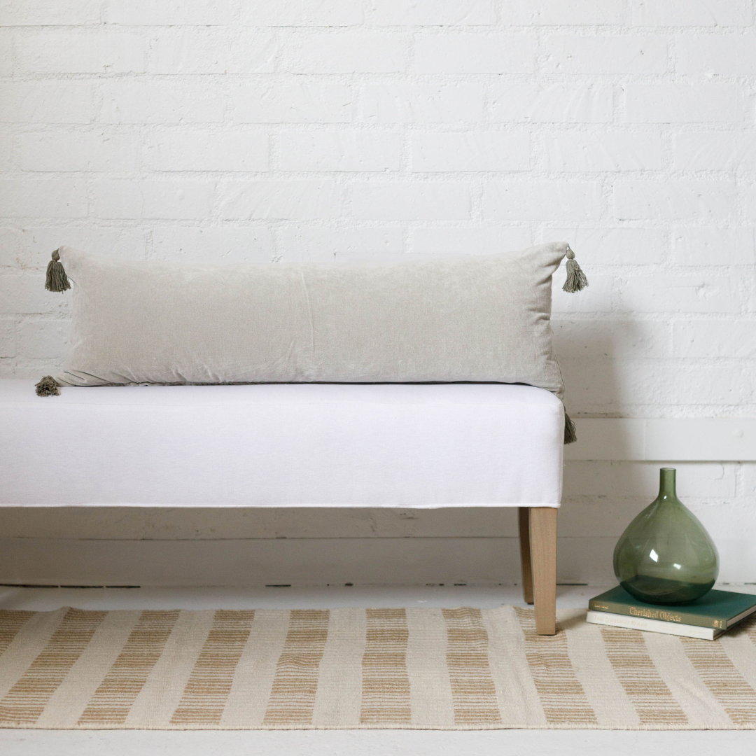 Bianca Natural 14"x40"Pillow w/ Insert