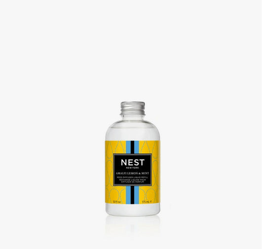 NEST Fragrances Reed Diffuser Refill- Amalfi Lemon & Mint