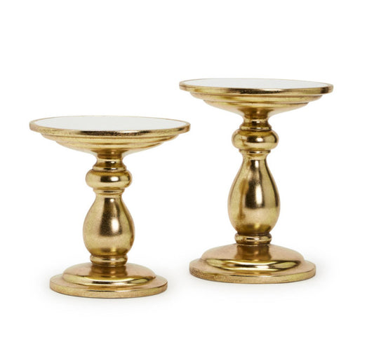 Gold Decorative Pedestals-Small