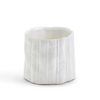 5 1/2" Soft Paper White Planter