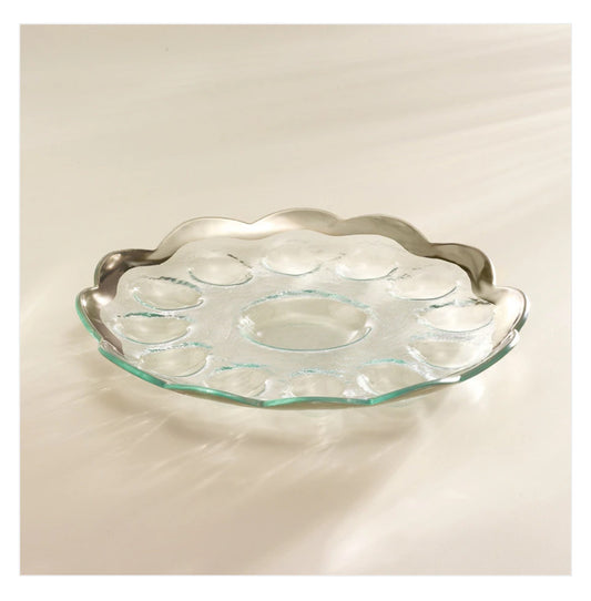 Roman Antique Deviled Egg Platter