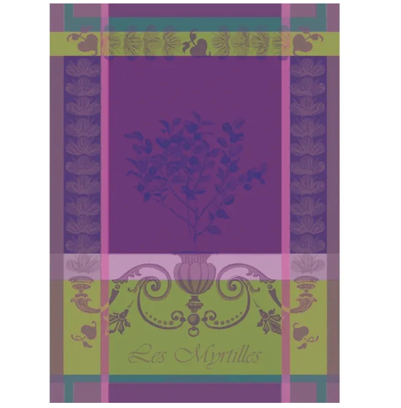 Myrtilles Violet Kitchen Towel