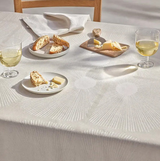 Mille Soleils Nuage Jacquard Tablecloth