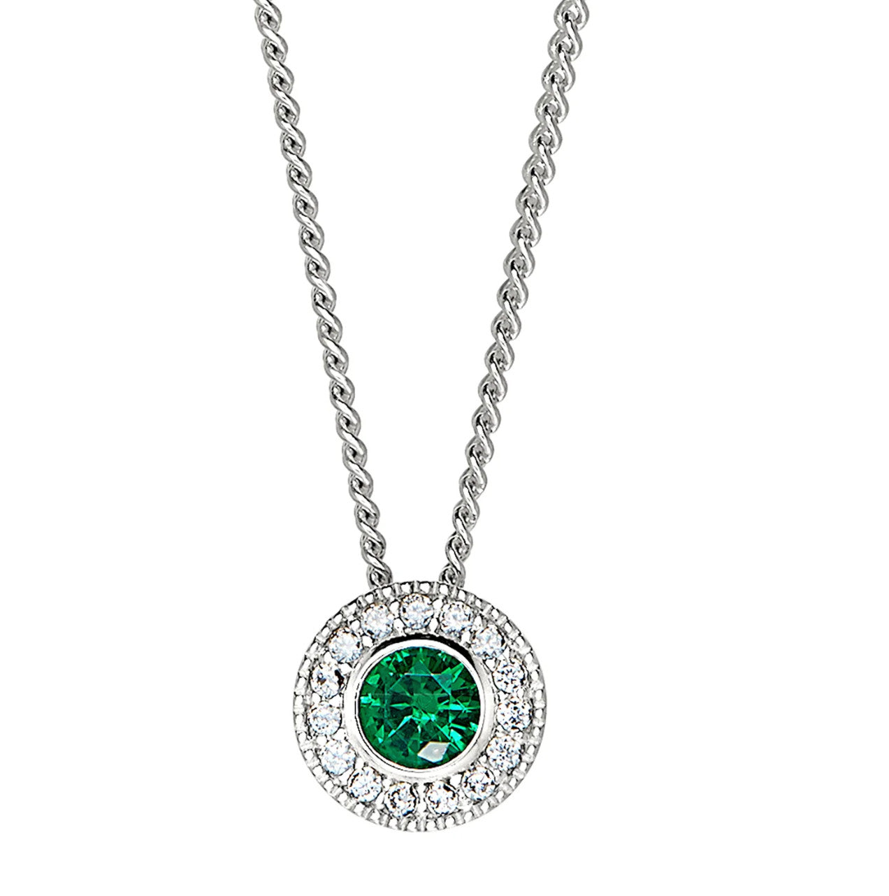 May Birthstone Pendant