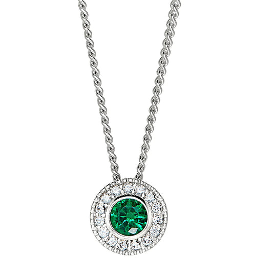May Birthstone Pendant