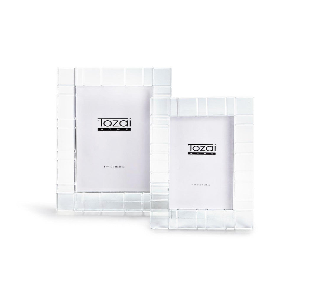 4x6 Crystal Vision Crystal Clear Photo Frames