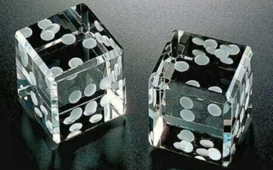 Set of Dice Paperweights