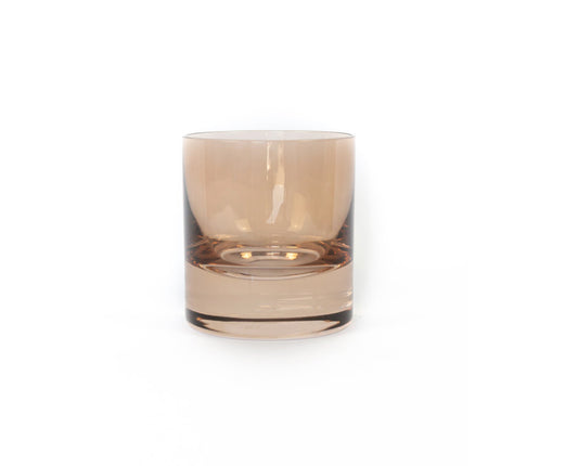 Rocks Glass-Amber Smoke