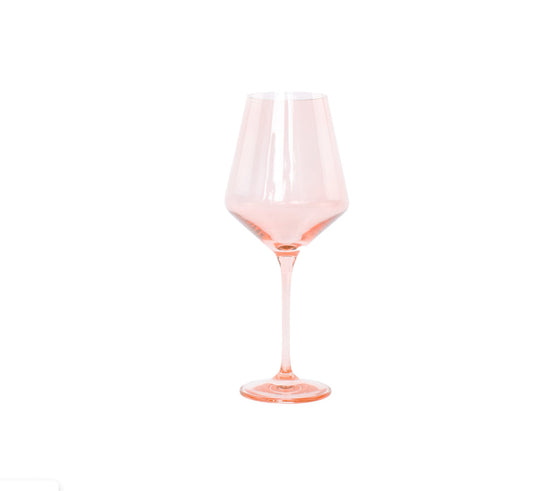 Estelle Stemware-Blush Pink