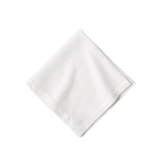 Heirloom White Linen Napkins (Set of 4)