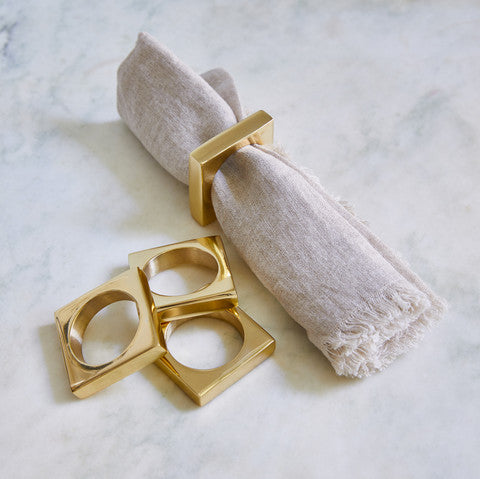 Modernist Napkin Rings