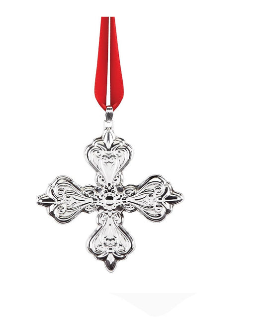Sterling Christmas Cross, 49th Edition by Reed & Barton