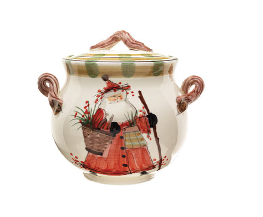 Old St. Nick Biscotti Jar