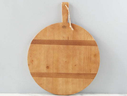 Round Pine Charcuterie Board Medium