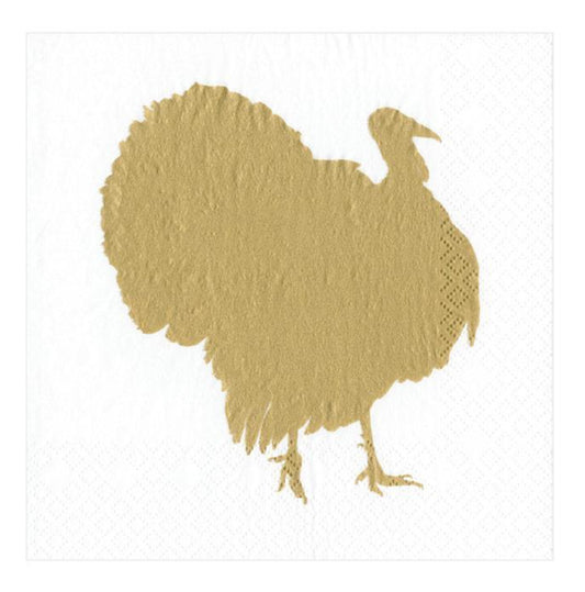 Turkey Fan Cocktail Napkin
