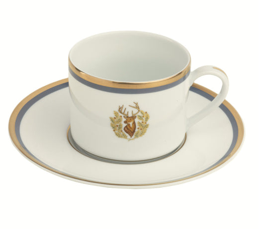 Pickard Charlotte Moss Stag Motif Tea Cup