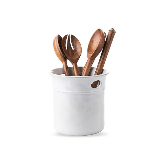 Puro Whitewash Utensil Crock