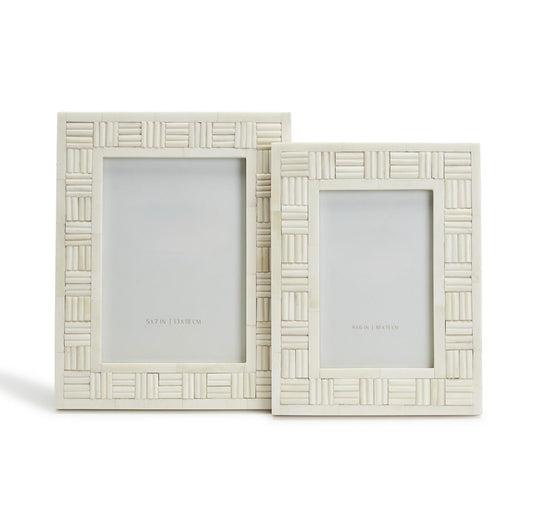 Basket Weave Pattern Photo Frame-5x7