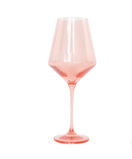 Estelle Stemware-Coral