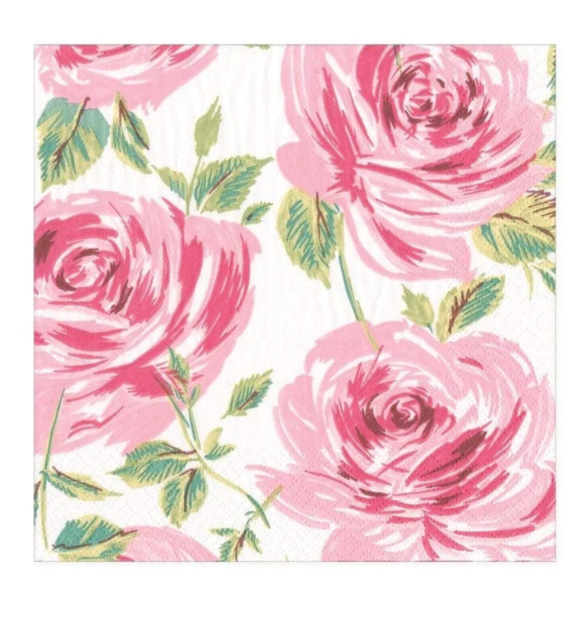 Bella Rosa Pink Cocktail Napkin