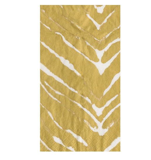 Wild Kingdom Gold Guest Towel