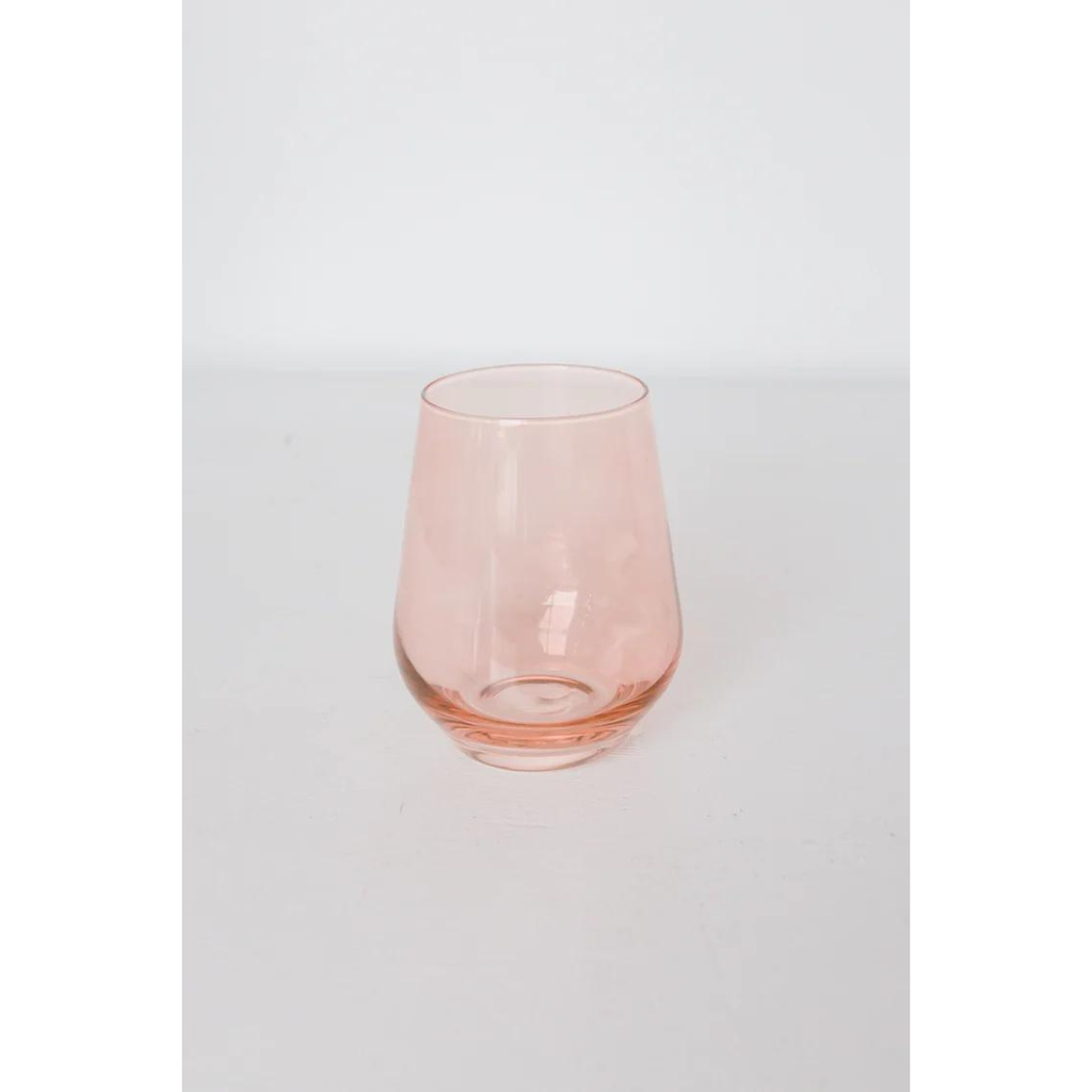 Estelle Stemless-Blush Pink