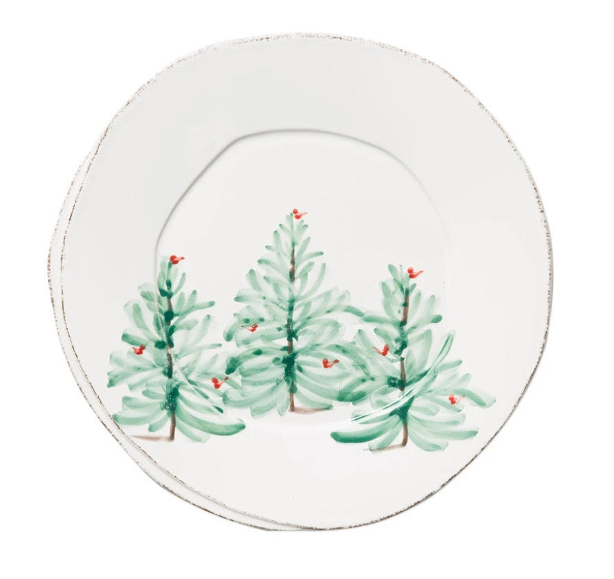 Lastra Holiday European Dinner Plate