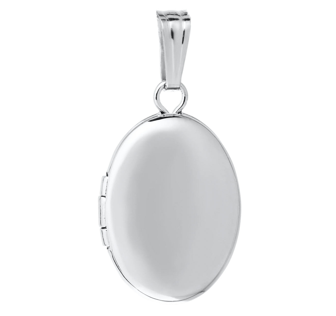 SS Oval Polished Locket