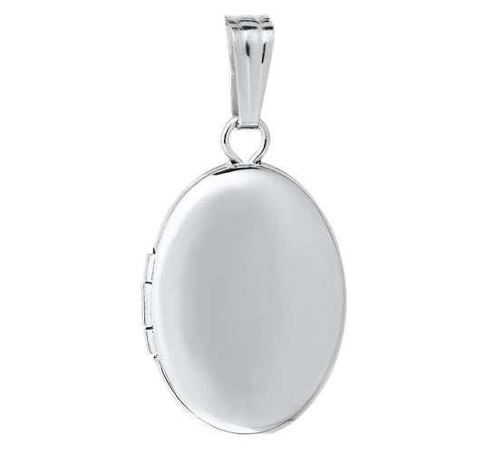 SS Oval Polished Locket