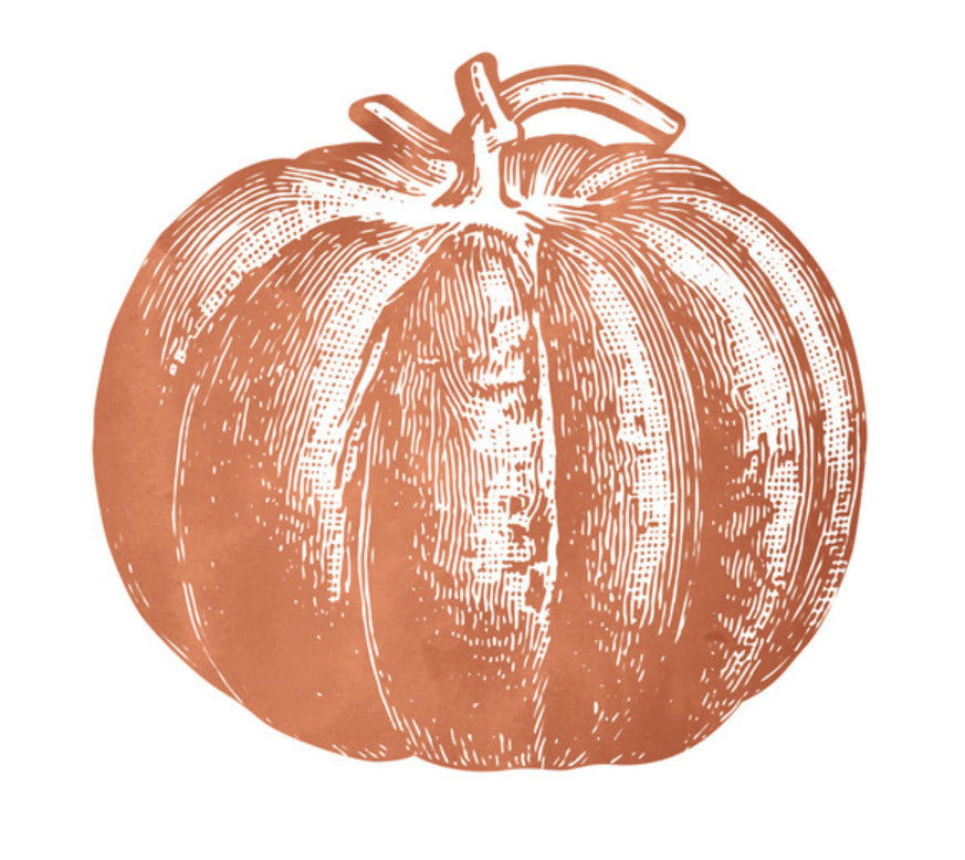 Die Cut Pumpkin Placemat - 12 Sheets