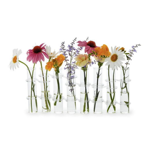 S/8 Hinged Tube Flower Vase / Arranger