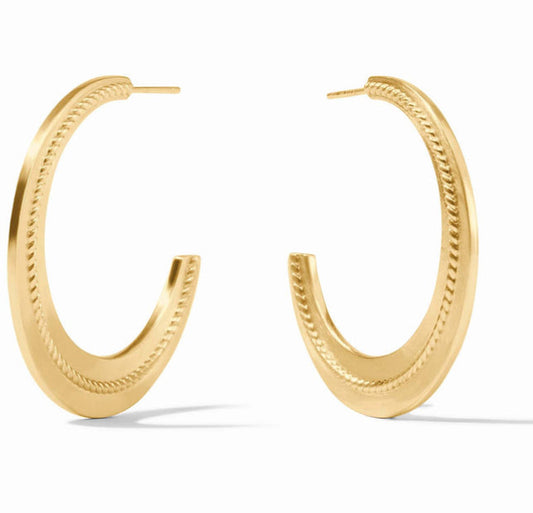 Nassau Crescent Hoop-S